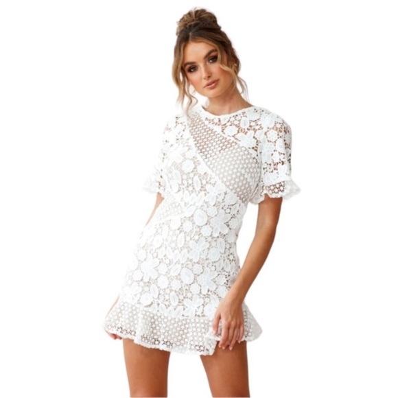 Selfie Leslie Crochet Dress - Picture 5 of 6